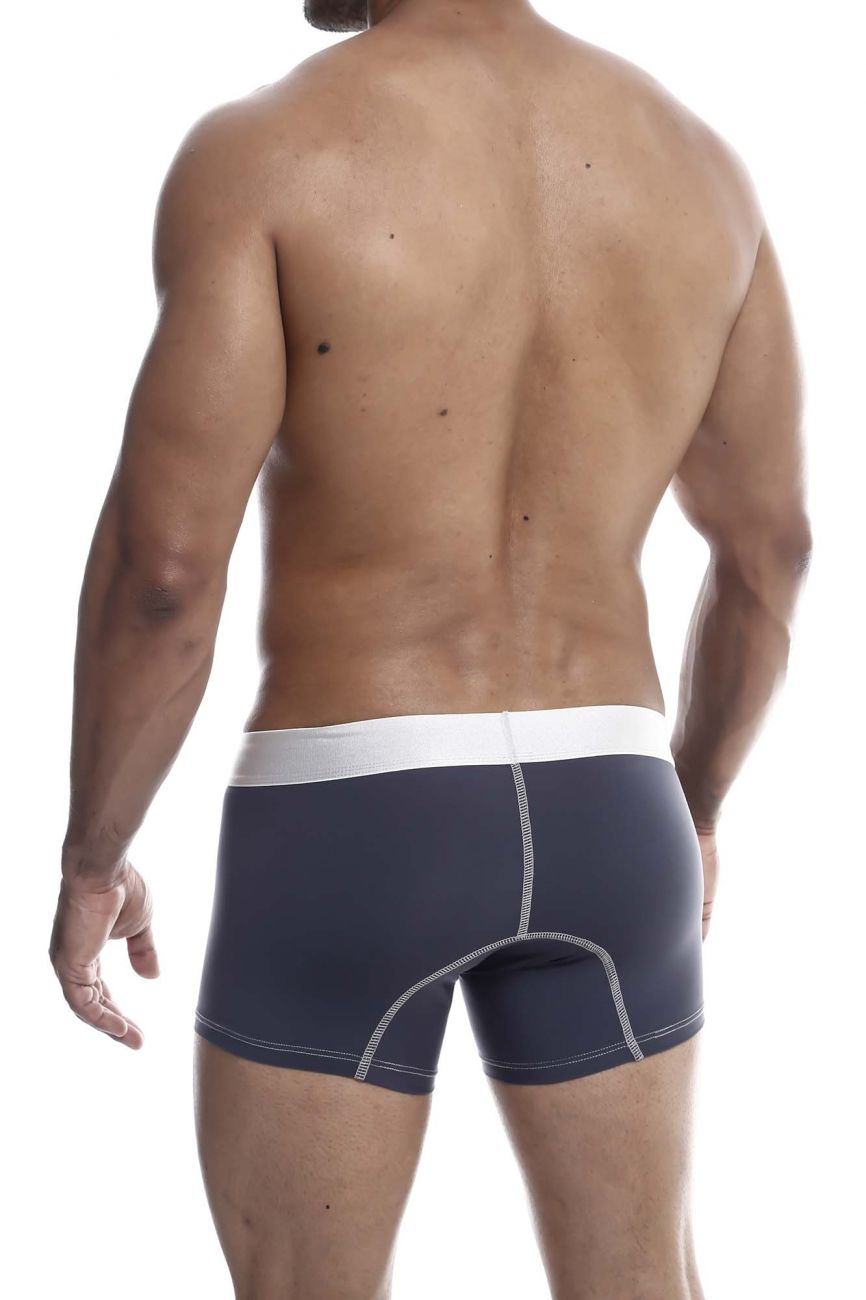 MaleBasics MBM01 Performance Boxer Briefs Gray
