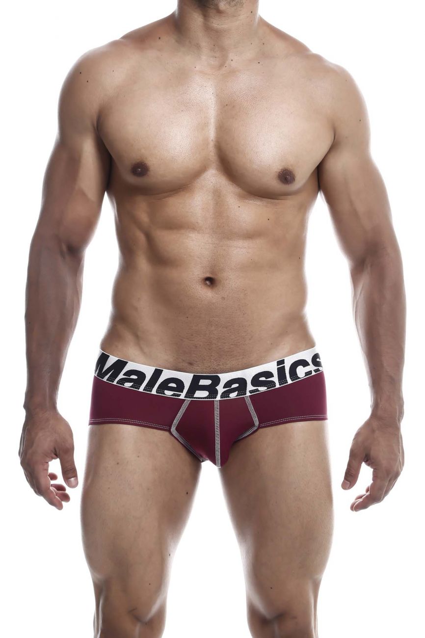 MaleBasics MBM03 Performance Briefs Burgundy