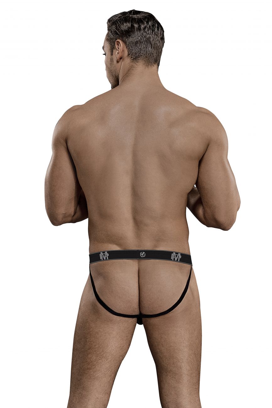 Male Power 349-253 Bamboo Sport Jock Black