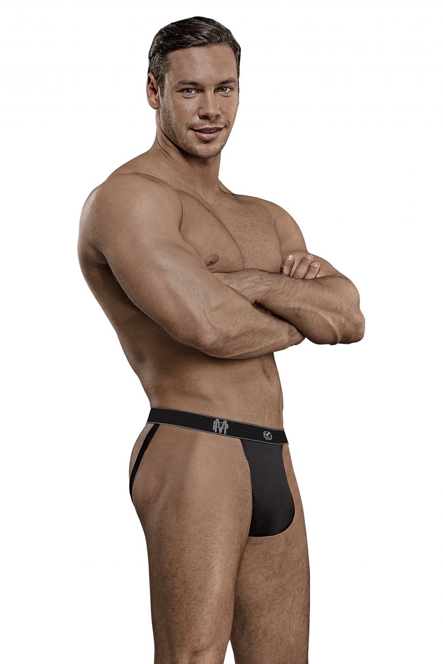 Male Power 349-253 Bamboo Sport Jock Black