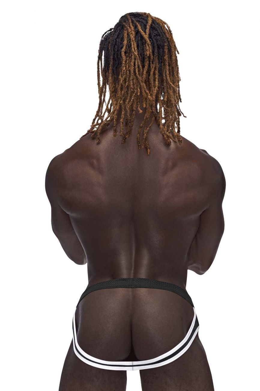 Male Power 354-273 Sport Mesh Jock Black