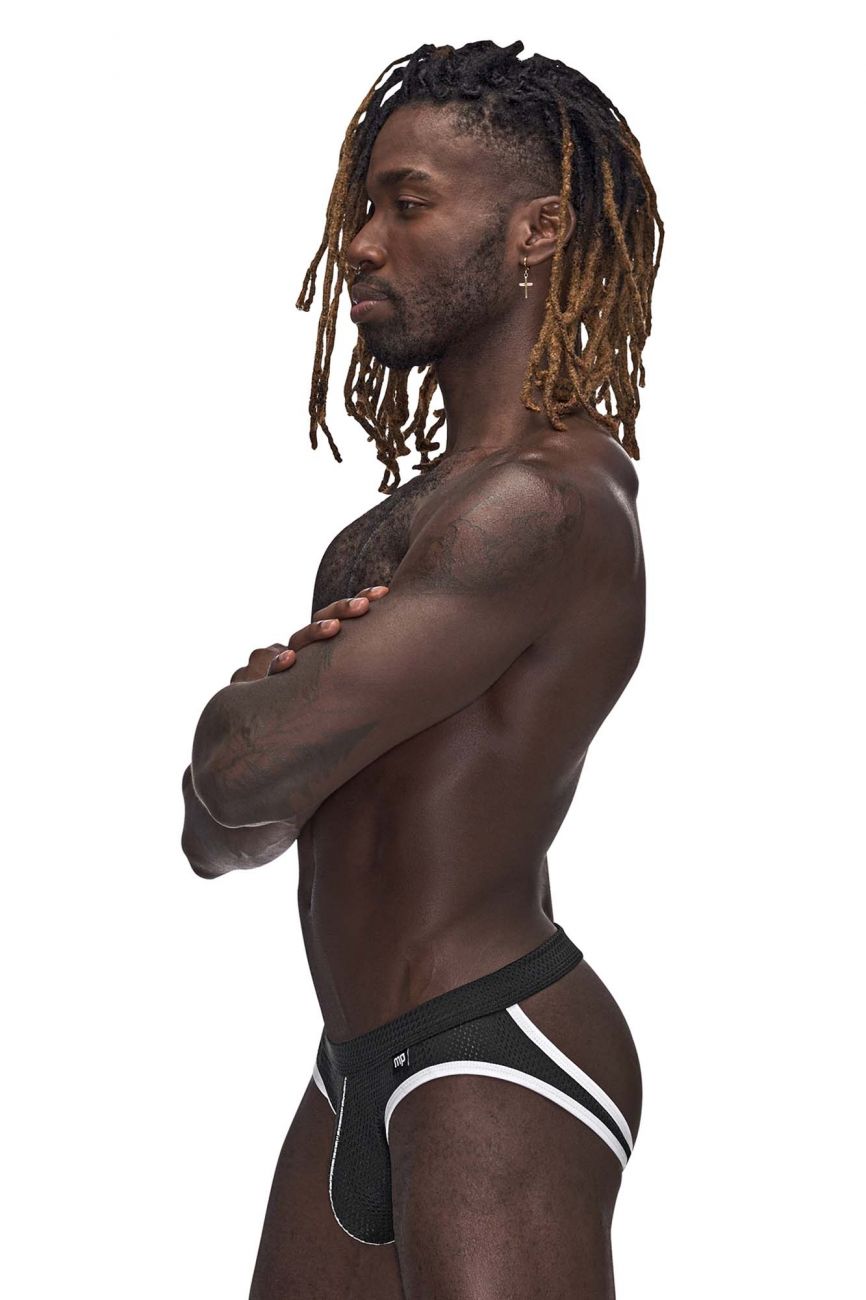 Male Power 354-273 Sport Mesh Jock Black