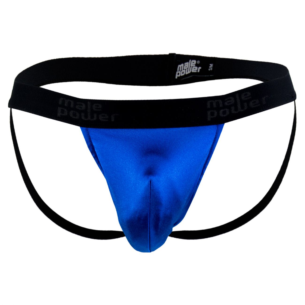 Male Power 390076 Satin Lycra Jockstrap Royal