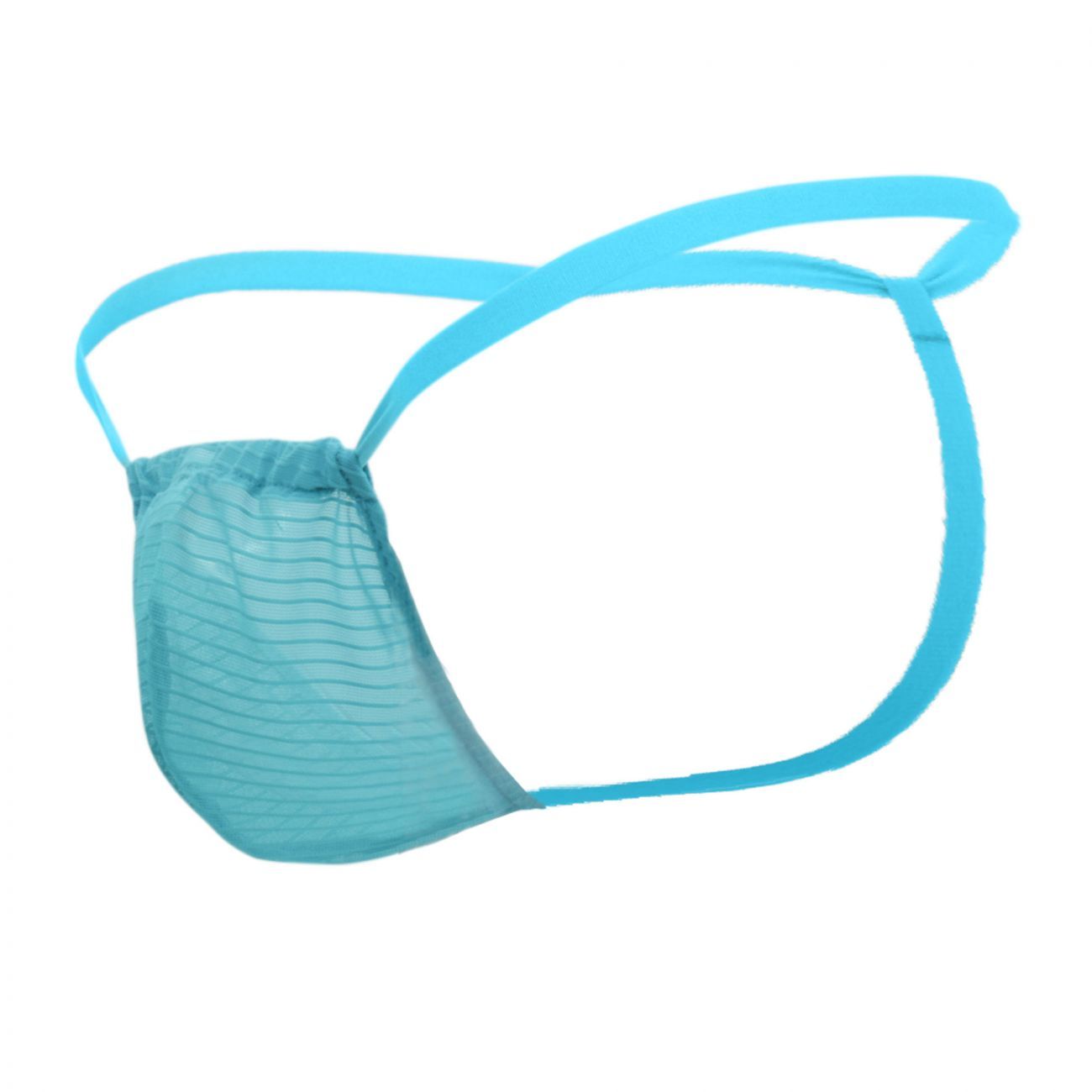 Male Power 450-252 Mesh Rib Posing Strap Seafoam