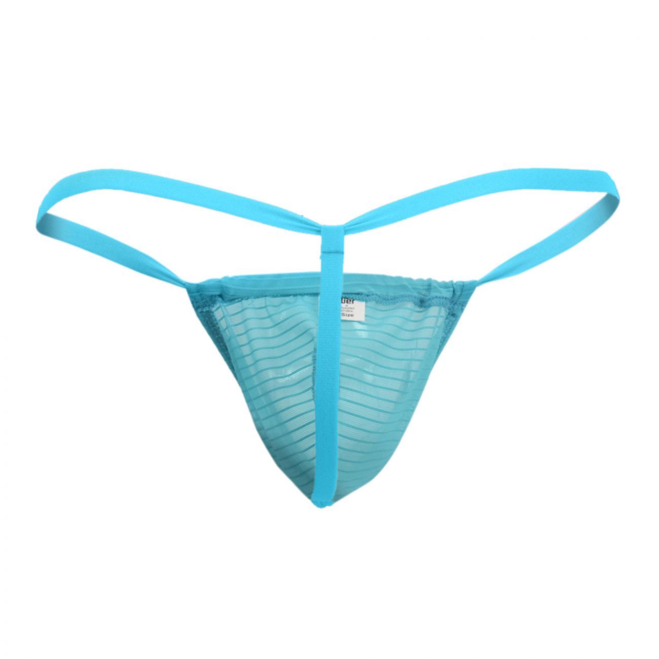 Male Power 450-252 Mesh Rib Posing Strap Seafoam