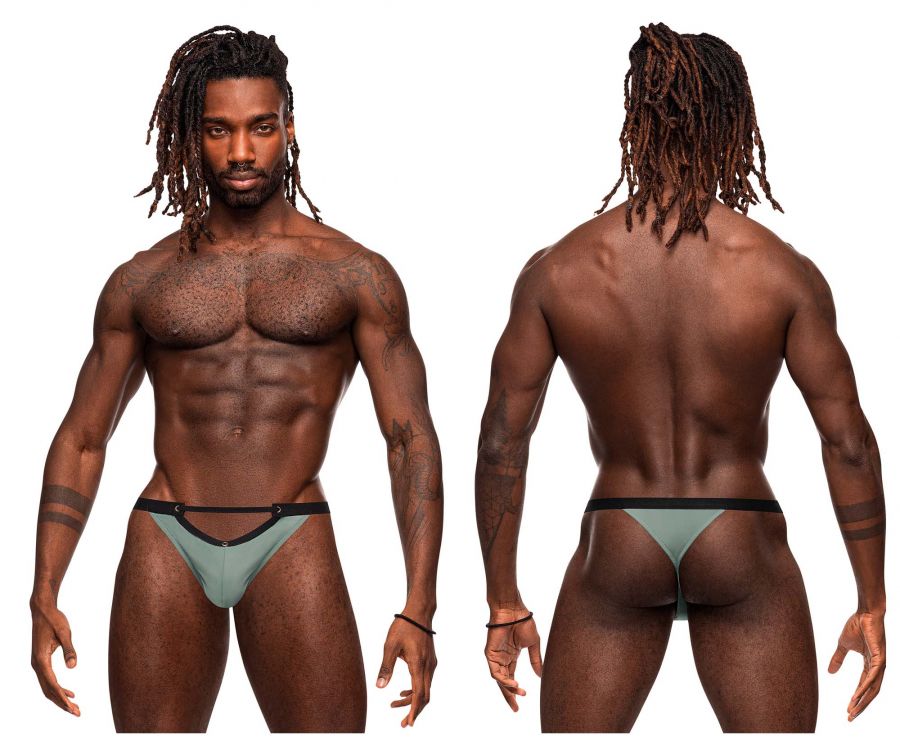 Male Power 455-276 Magnificence Micro V Thong Black