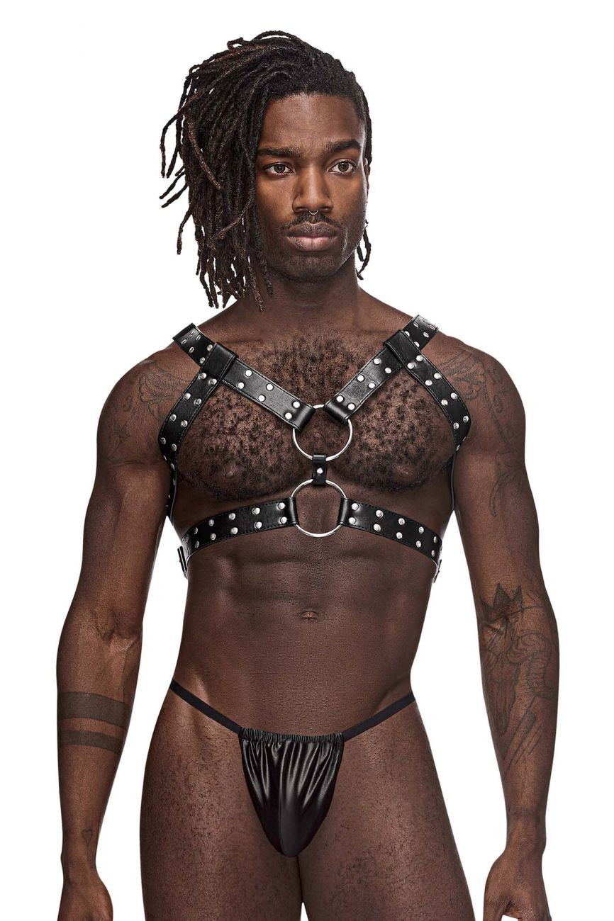 Male Power 591-266 Leather Gemini Harness