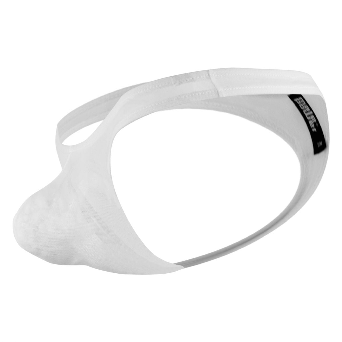 Male Power PAK882 Euro Male Mesh Mini Pouch Thong White