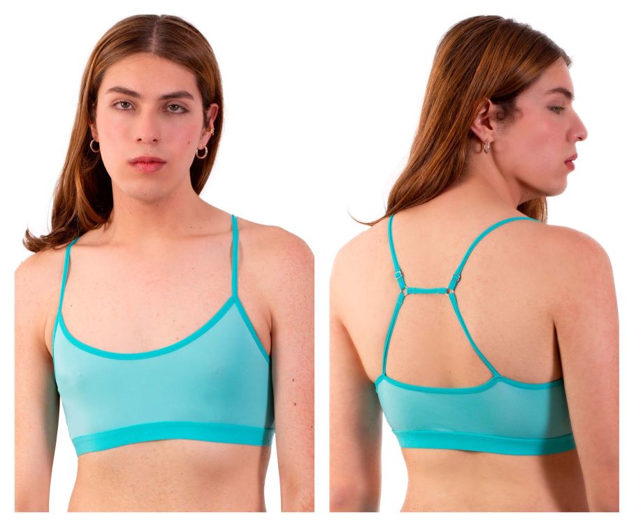 PLURAL PL005 Non-binary Underwear Bra Top Mint Green