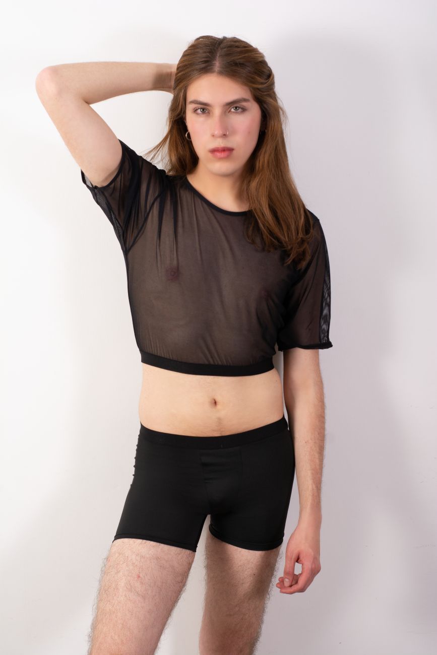 PLURAL PL008 Non-binary Underwear Trunks Black