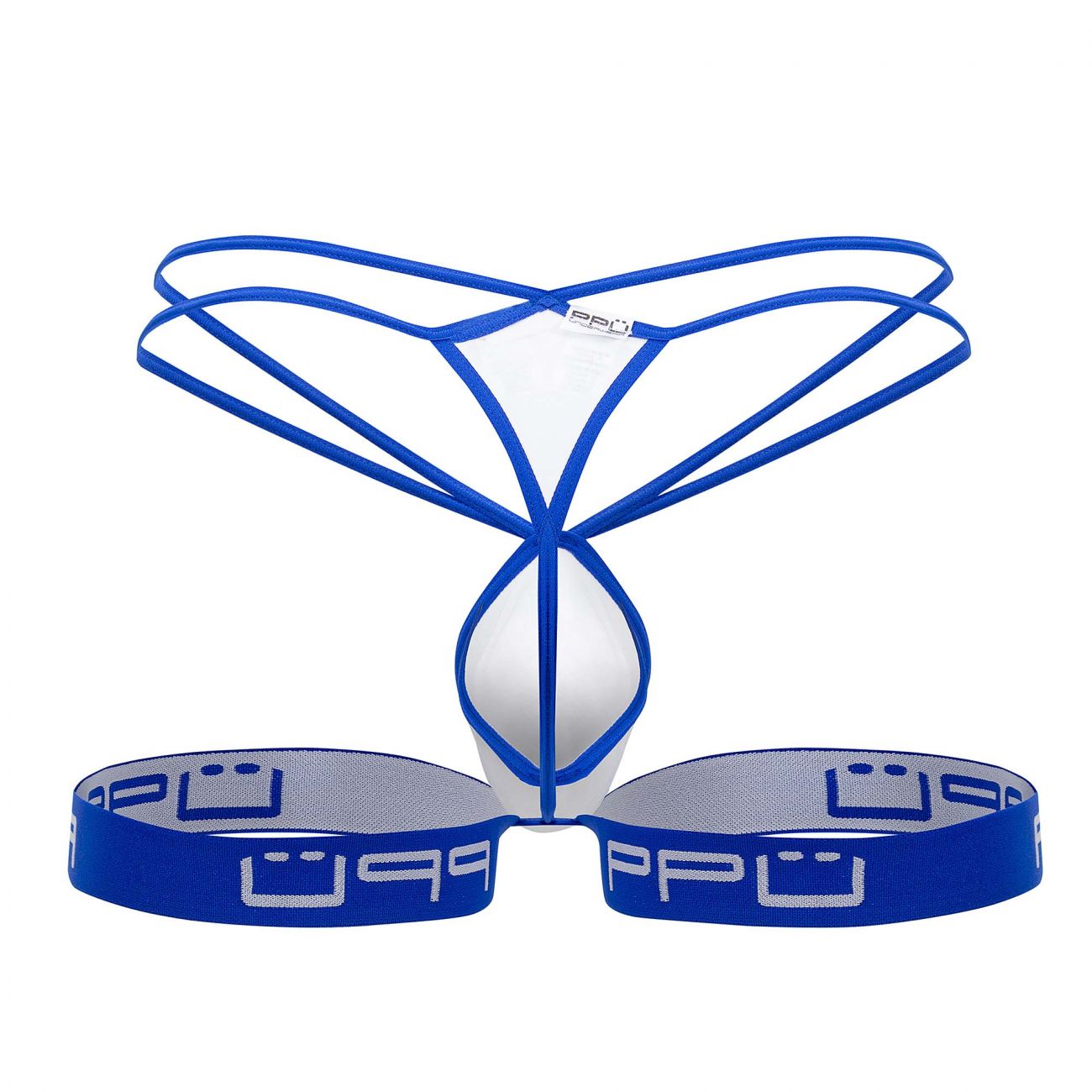 PPU 2110 Garter Thongs Blue