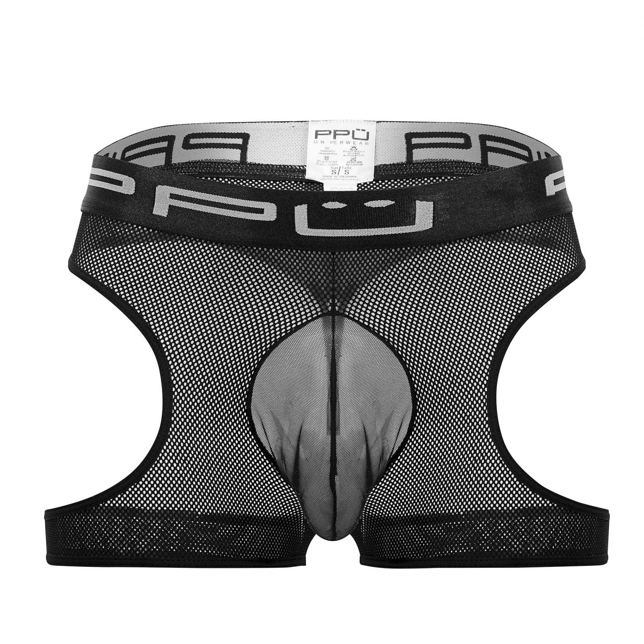 PPU 2111 Garter Trunks Black