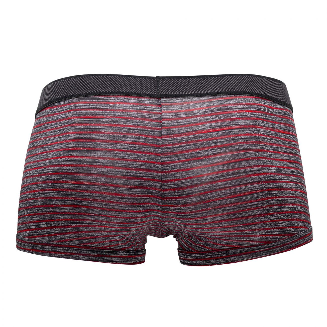 Papi 626183-982 Cool2 2PK Solid-Print Brazilian Trunks Black Red