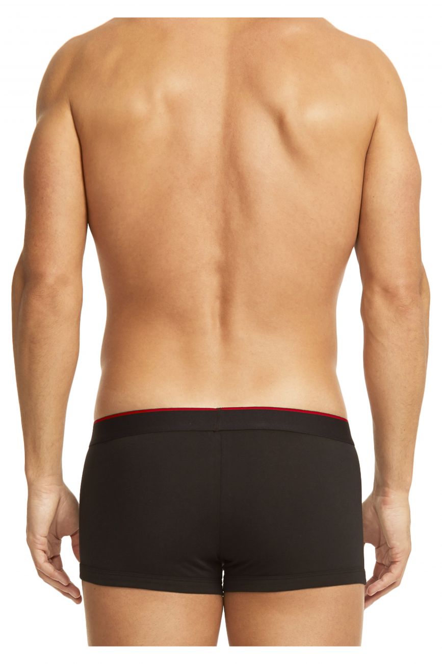 Papi 980503-982 Cotton Stretch Brazilian Yarndye Band Stripe Red Black