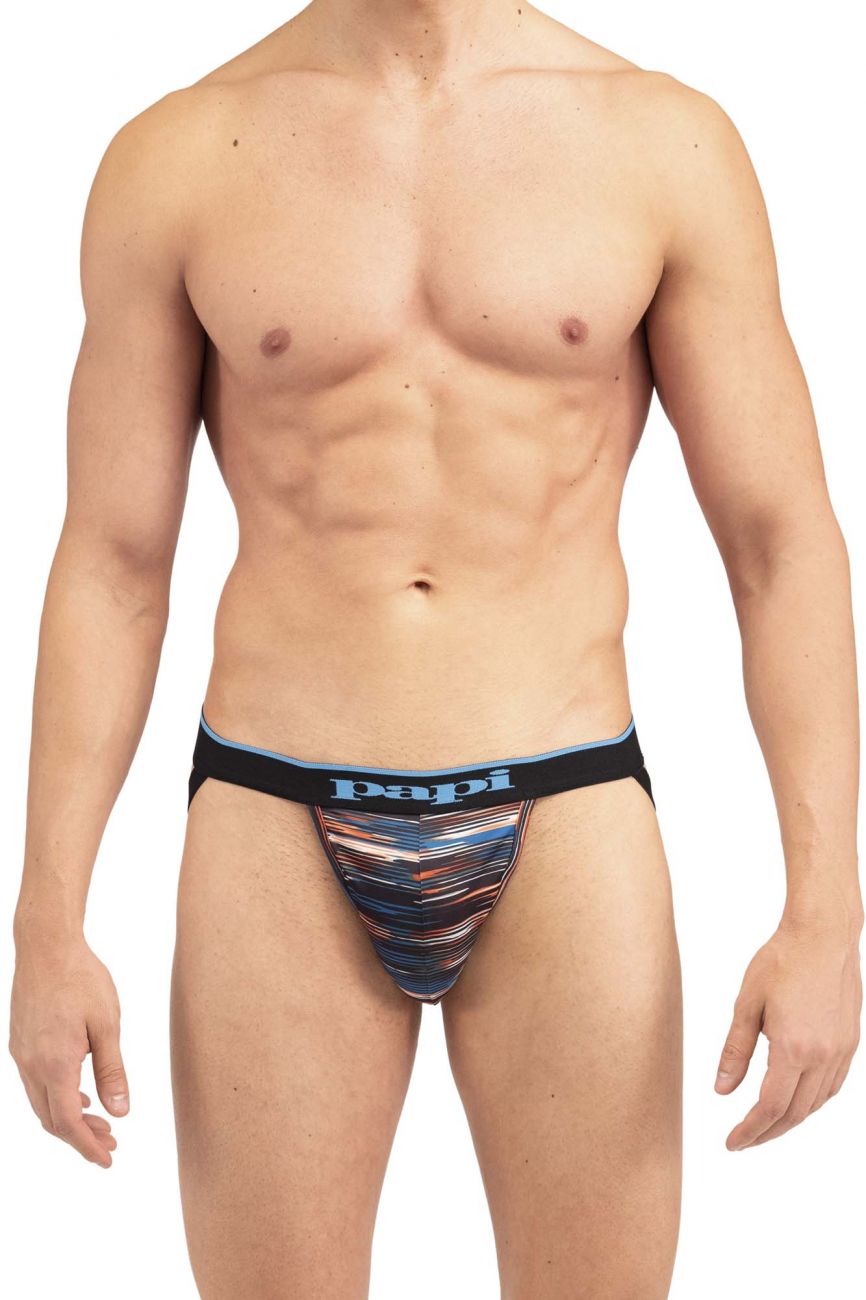 UMPA006 2PK Jockstrap Black Blue