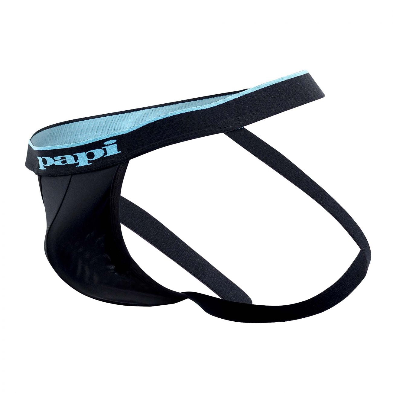 UMPA006 2PK Jockstrap Black Blue