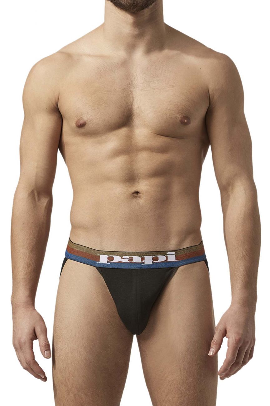 Papi UMPA087 2PK Microflex Jockstrap Blue-Black