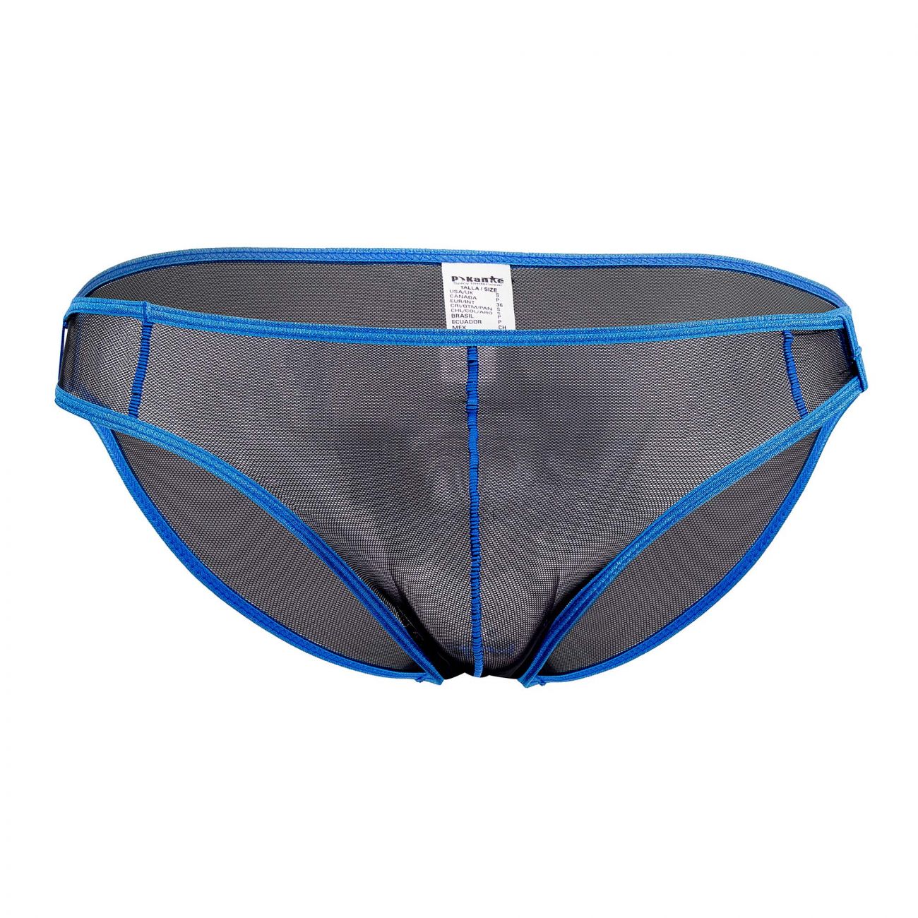 Pikante 0222 Communication Mesh Briefs Black