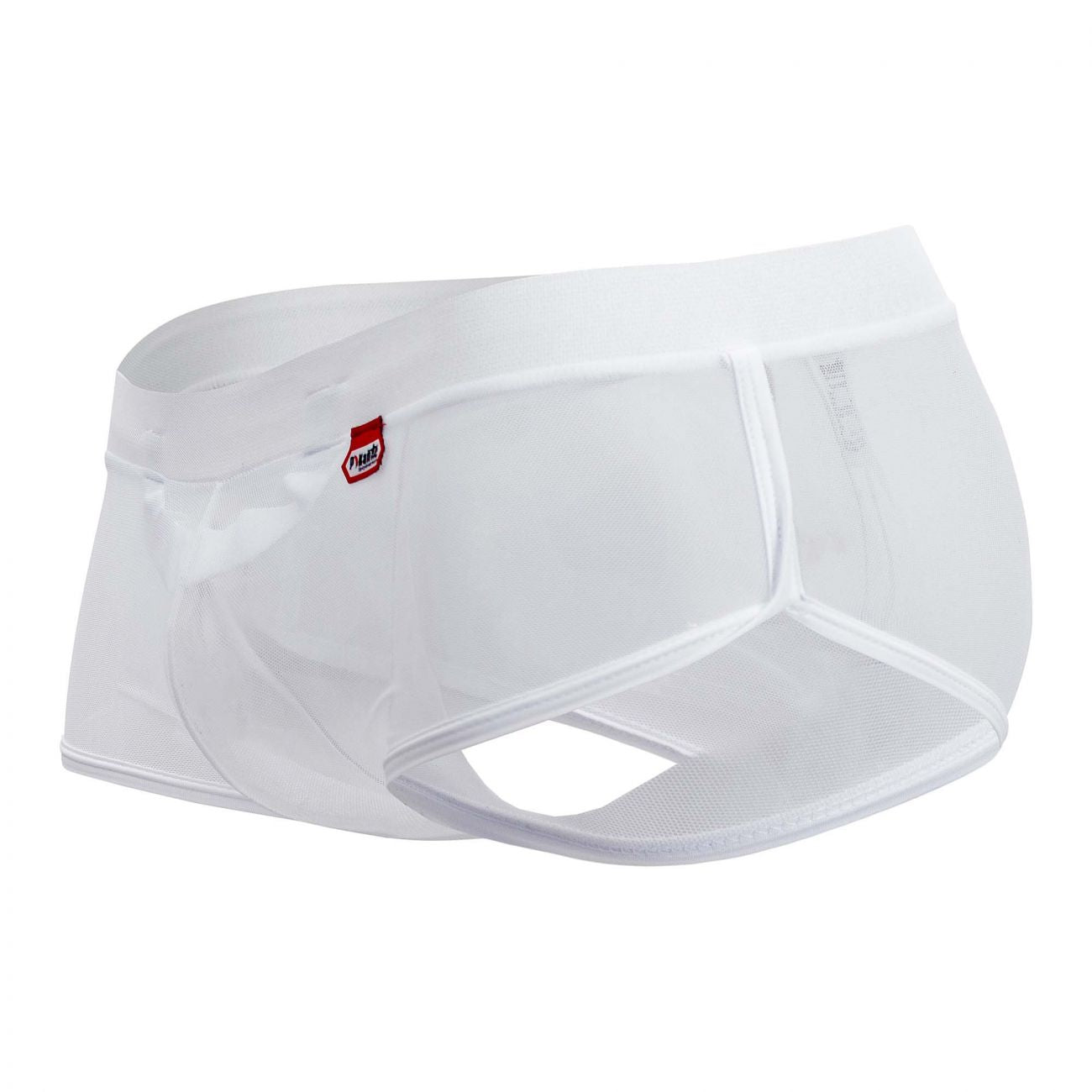 Pikante 0226 Chekke Lifter Trunks White