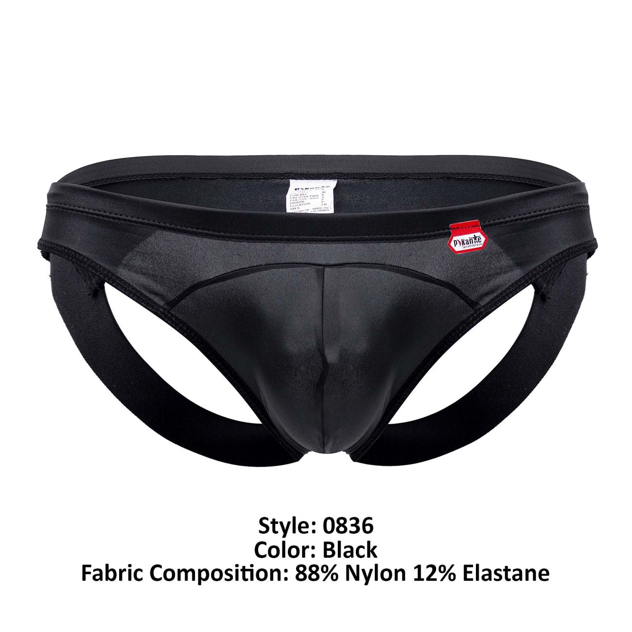 Pikante 0836 Naughty Jockstrap Black
