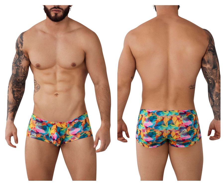 Pikante 0993 Suban Trunks Multi Coloured Yellow