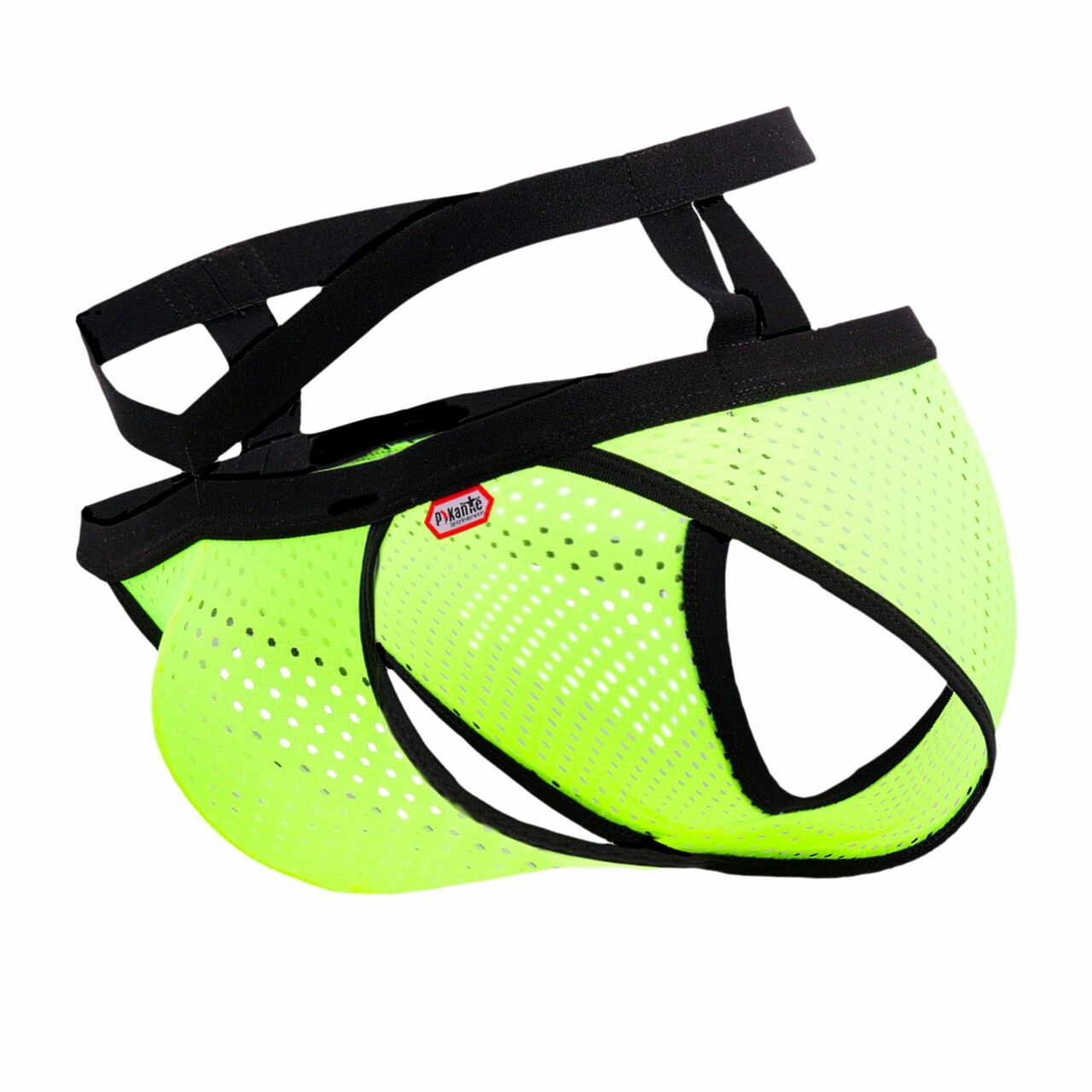 SALE - Mens Pikante Underwear Leader Open Back Briefs Green