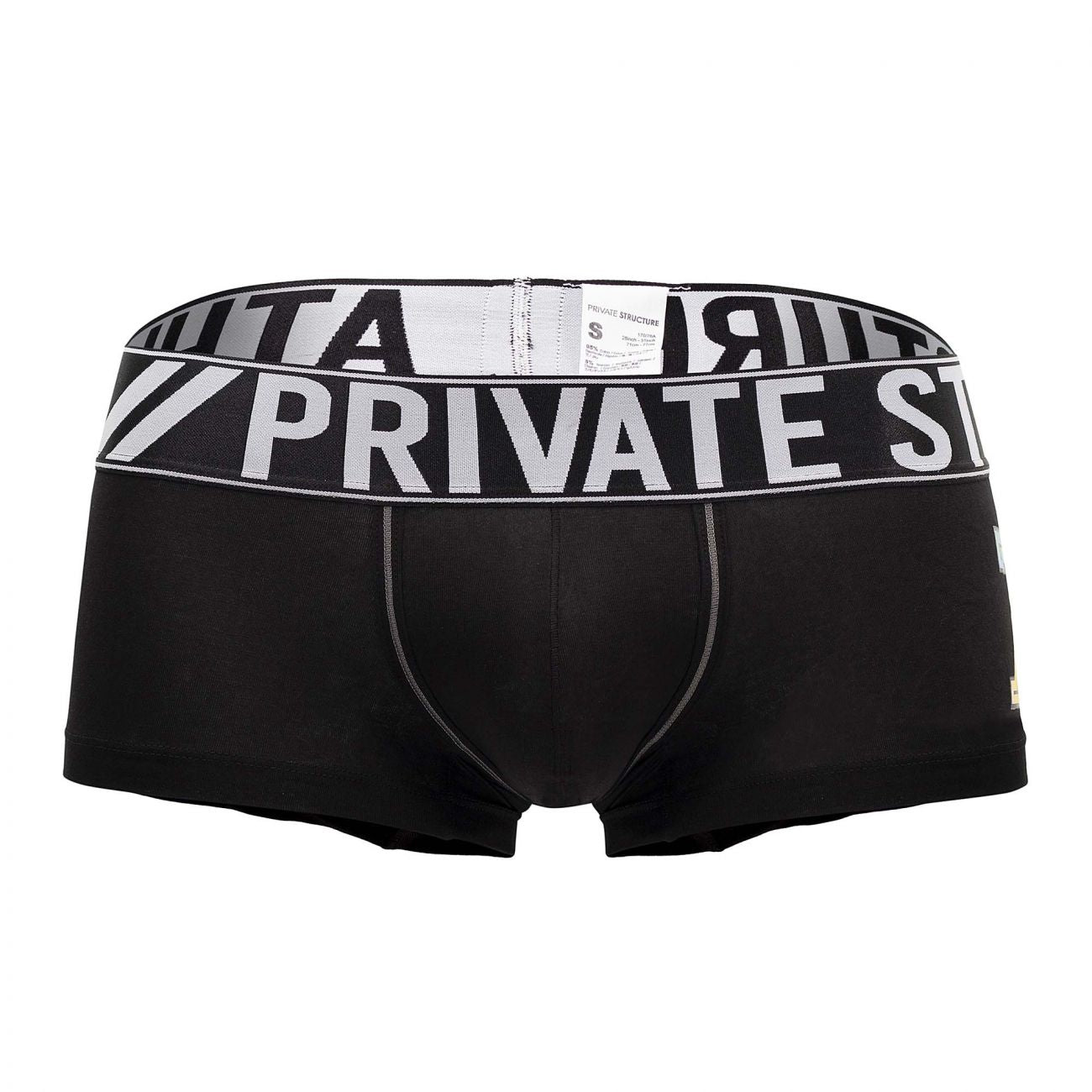 Private Structure BAUX4196 Athlete Trunks Black