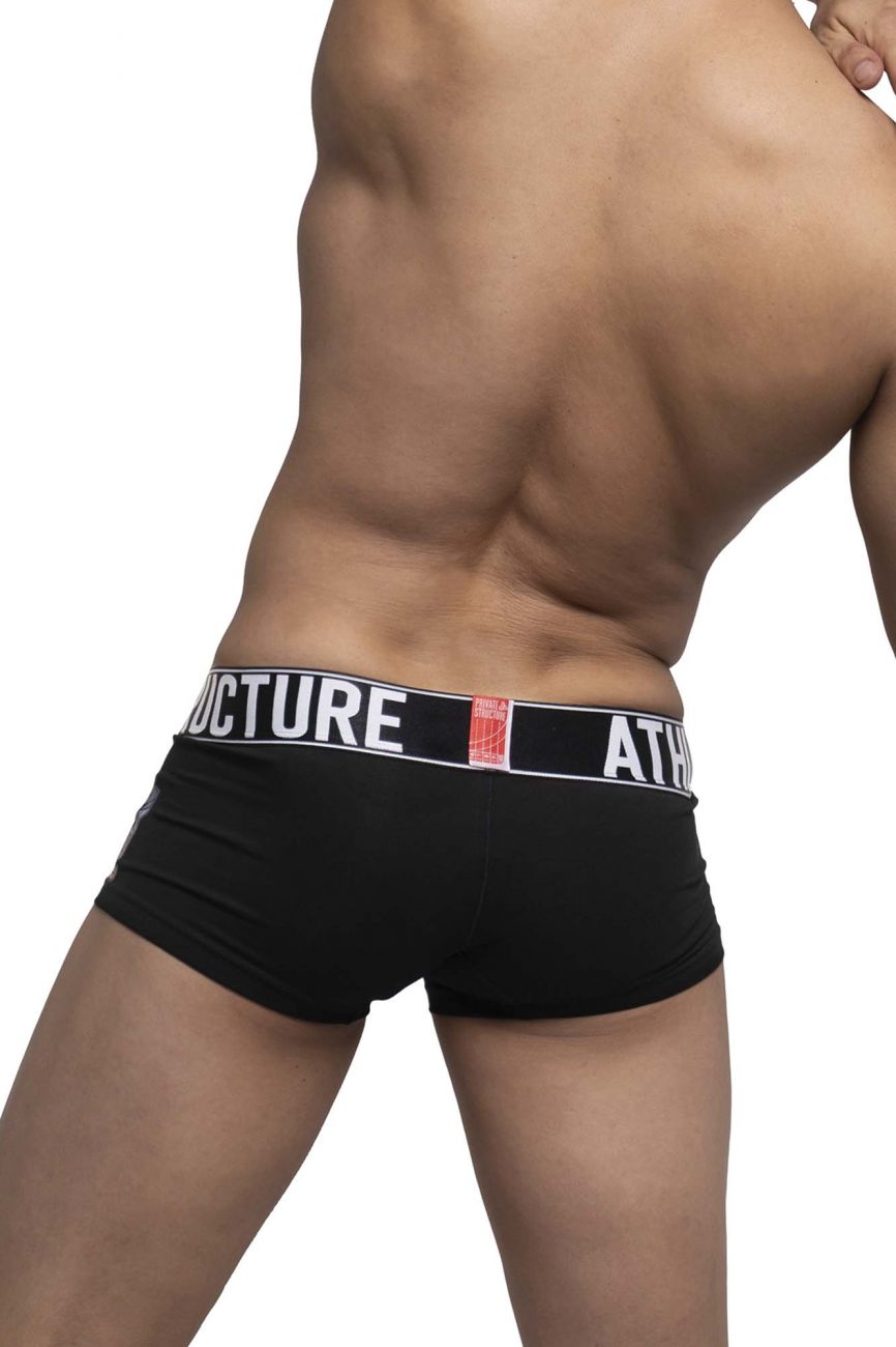 Private Structure BAUX4196 Athlete Trunks Black