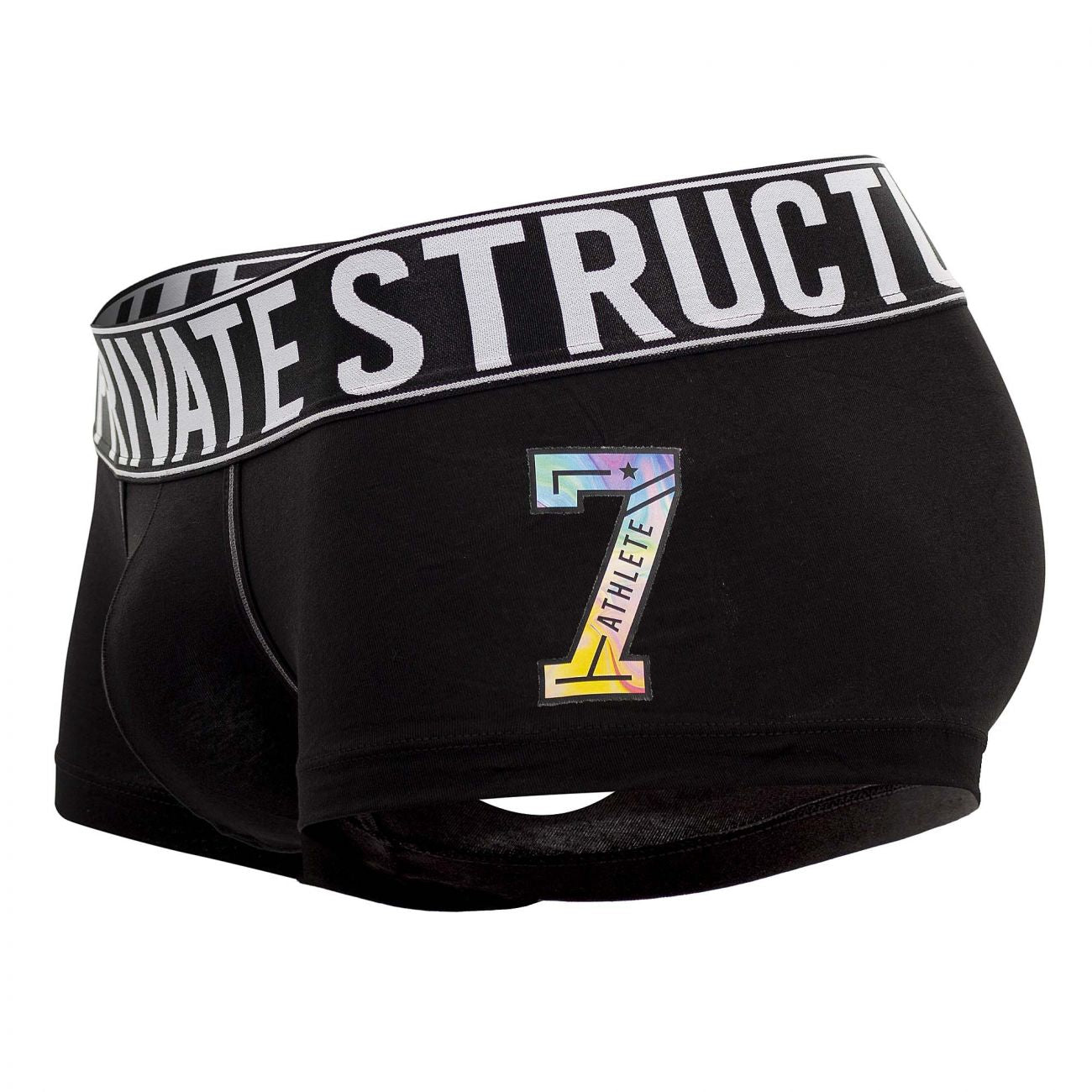 Private Structure BAUX4196 Athlete Trunks Black