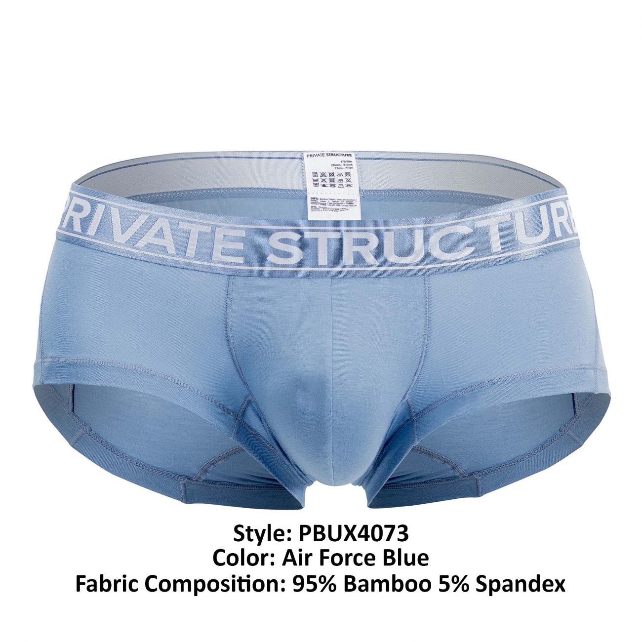 Private Structure PBUX4073 Platinum Bamboo Trunks Mint