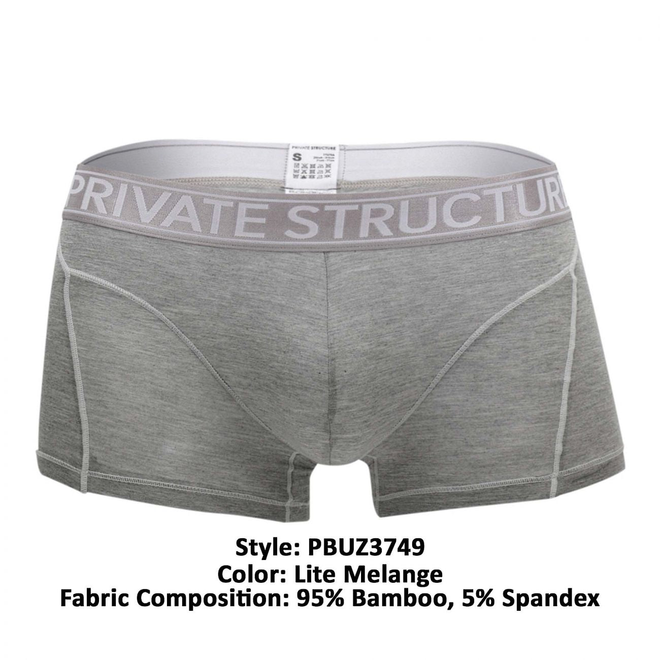 Private Structure PBUZ3749 Platinum Bamboo Trunks