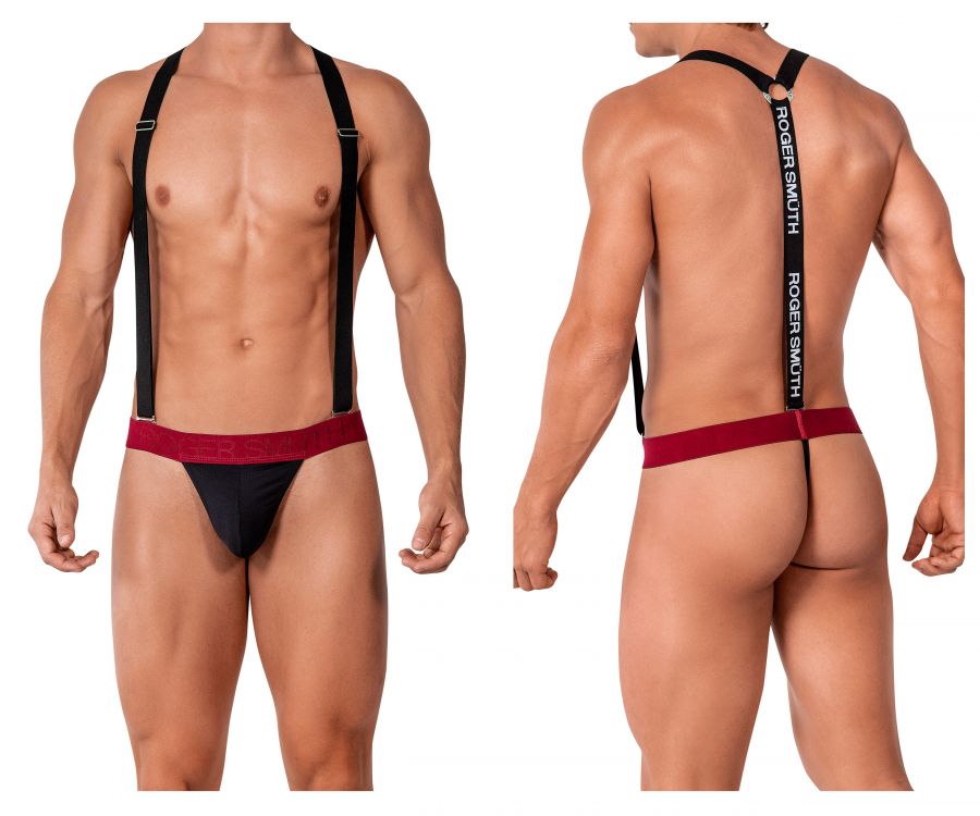 Roger Smuth RS016 Thongs Black