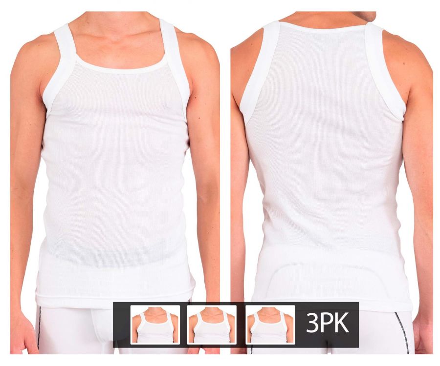 Undertech 342801 3PK Modern Square Tank Top