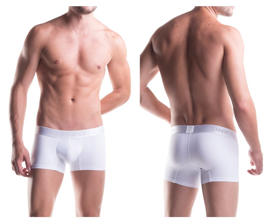 Unico 1200080300 Boxer Briefs Cristalino White