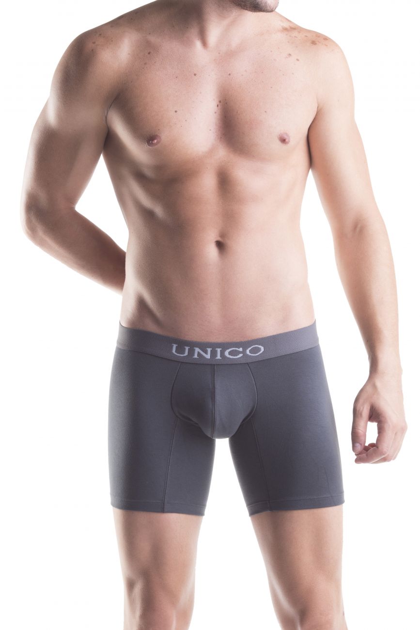 Unico 1200090196 Boxer Briefs Asfalto Gray