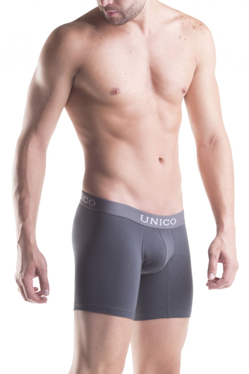 Unico 1200090196 Boxer Briefs Asfalto Gray