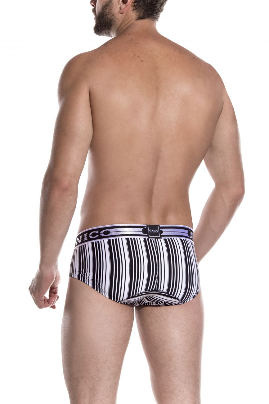 Unico 1902020112552 Briefs Crossbreed Black-White
