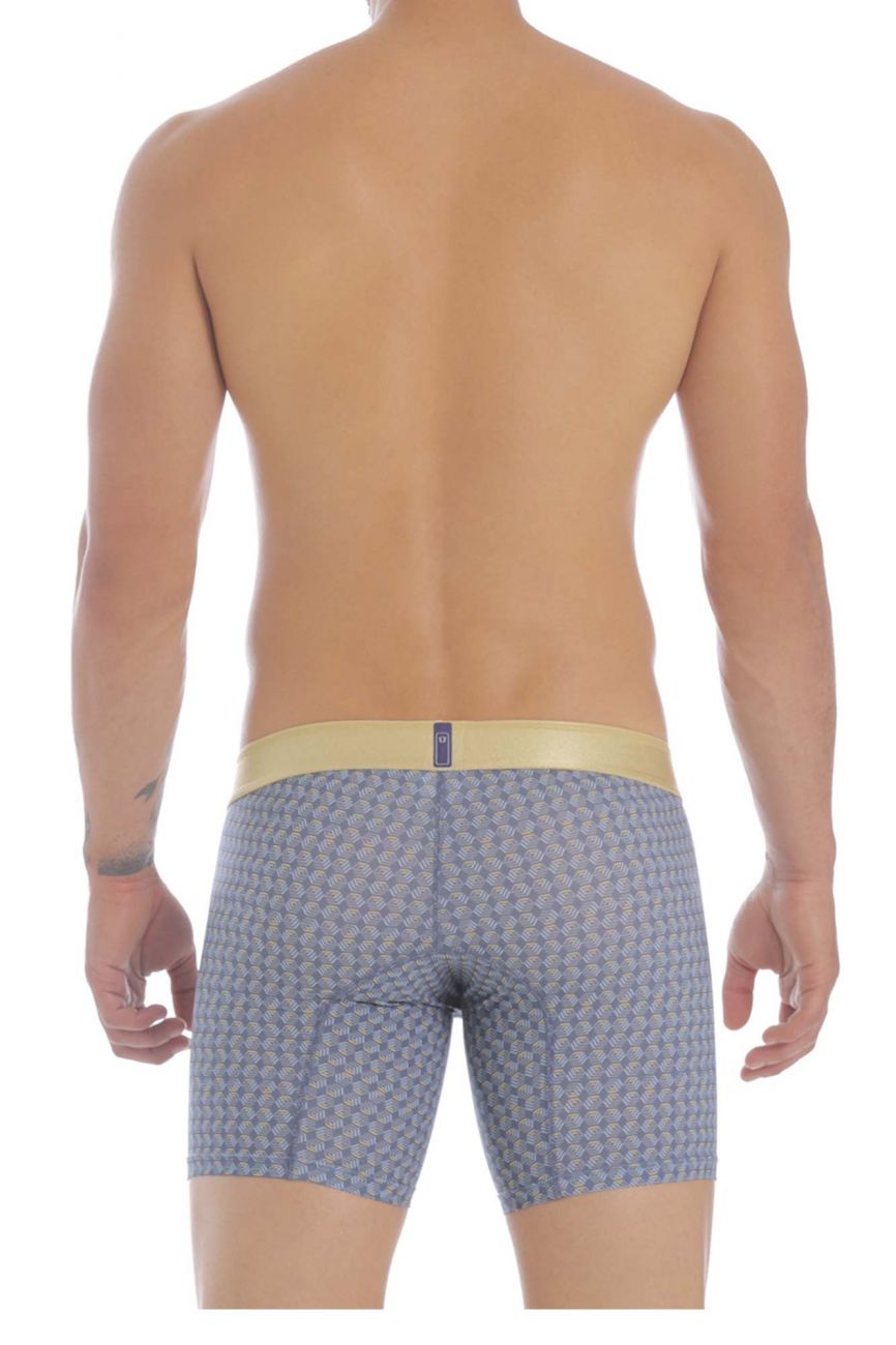 Unico 20070100204 Lucido Boxer Briefs Gray Printed