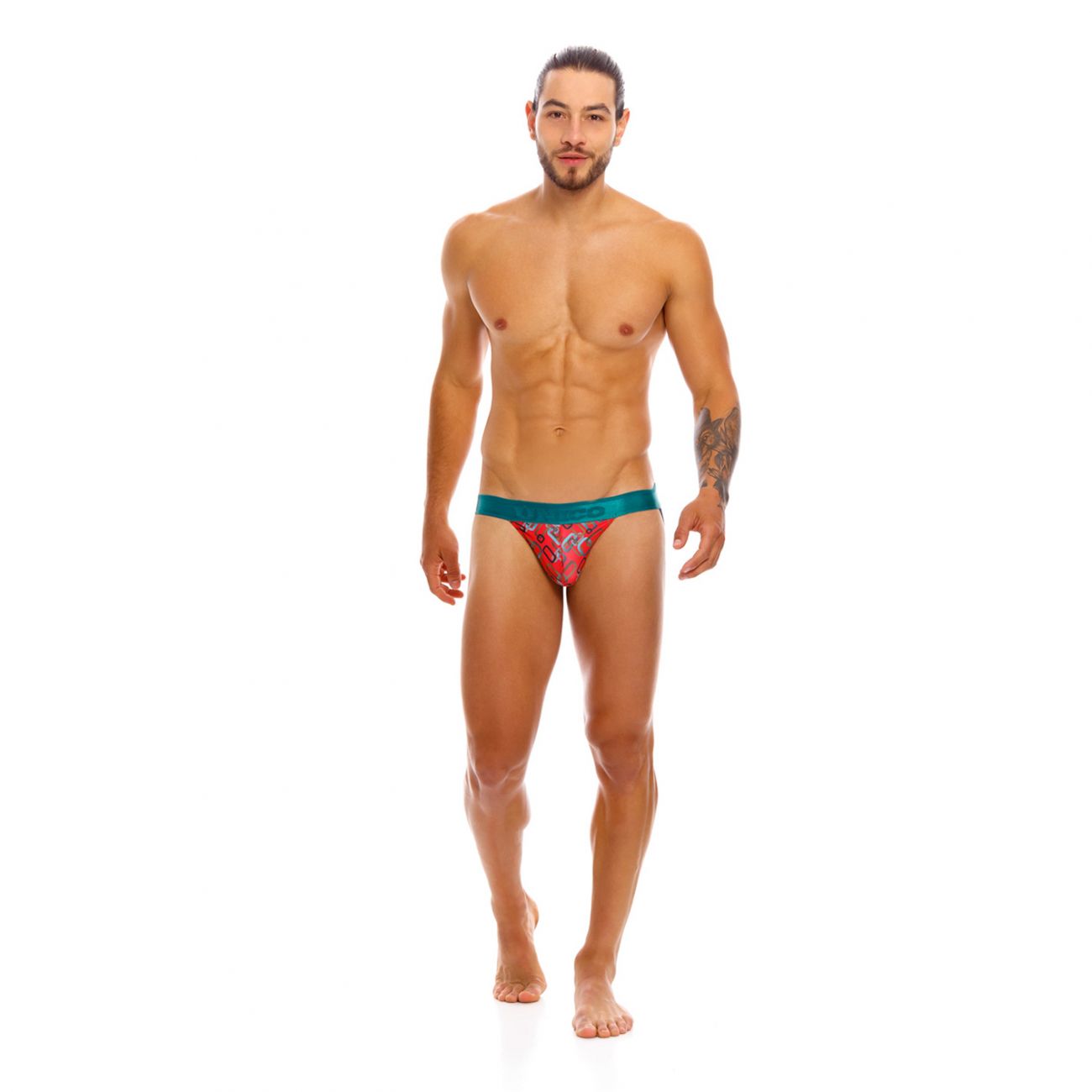 Unico 20070301229 Scheme Jockstrap Red Printed