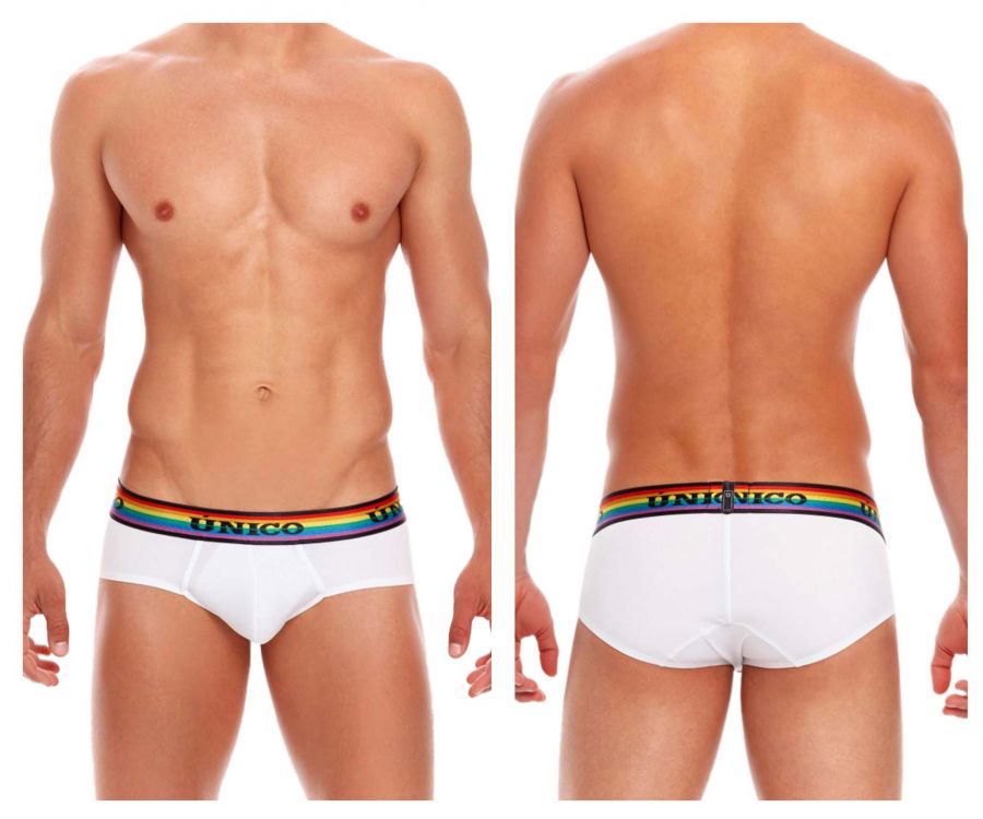 Unico 21050201101 Love Wins Briefs White