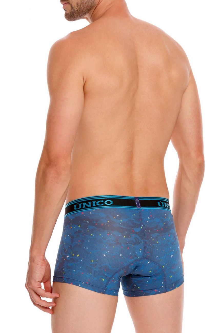 Unico 22040100106 Aloe Trunks Blue Printed
