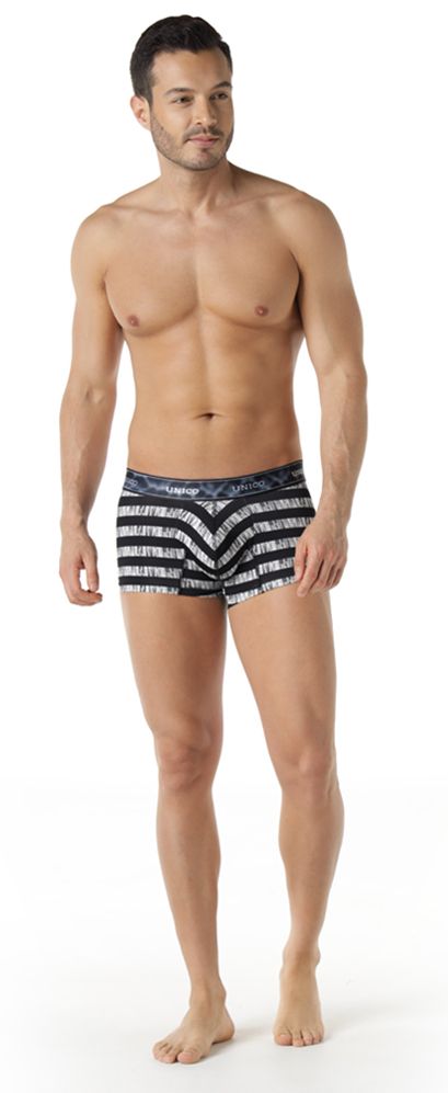 Unico 22080100107 Beteado Trunks Black Printed