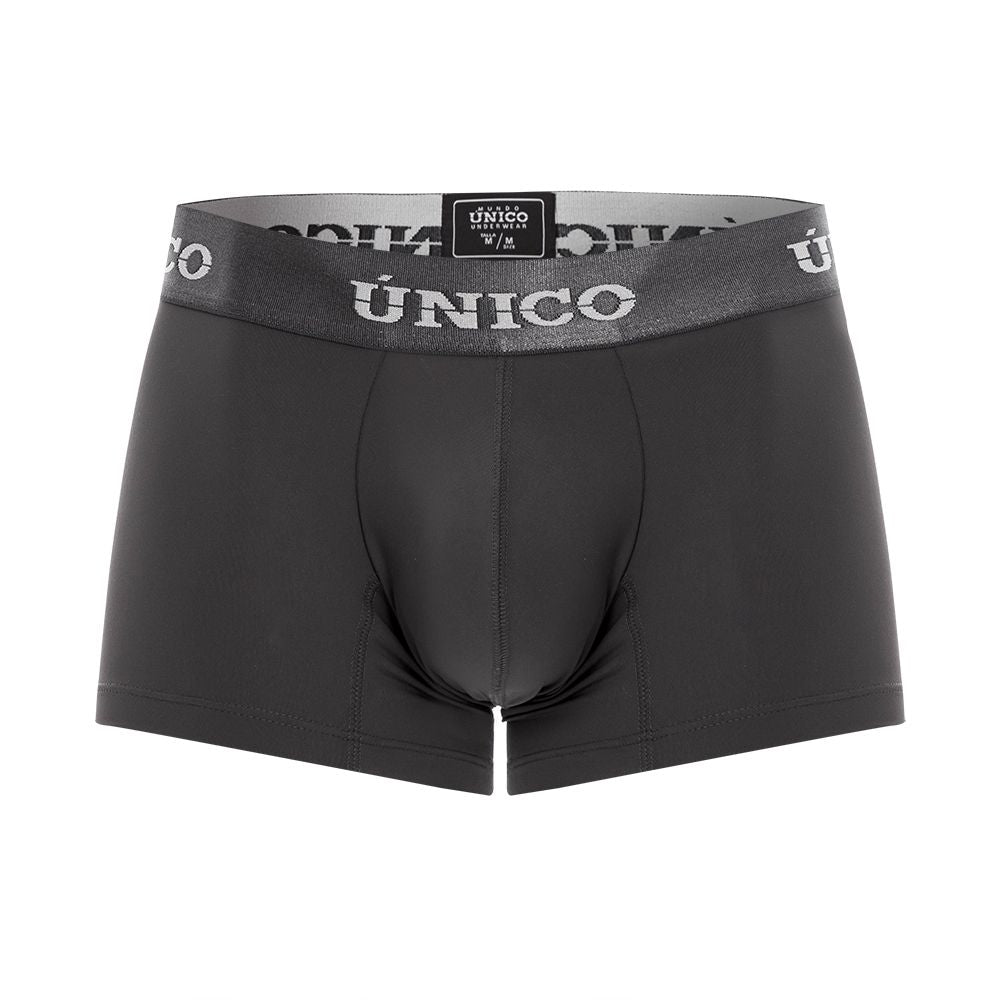 Unico 22120100108 Asfalto M22 Trunks Dark Gray Plus Sizes