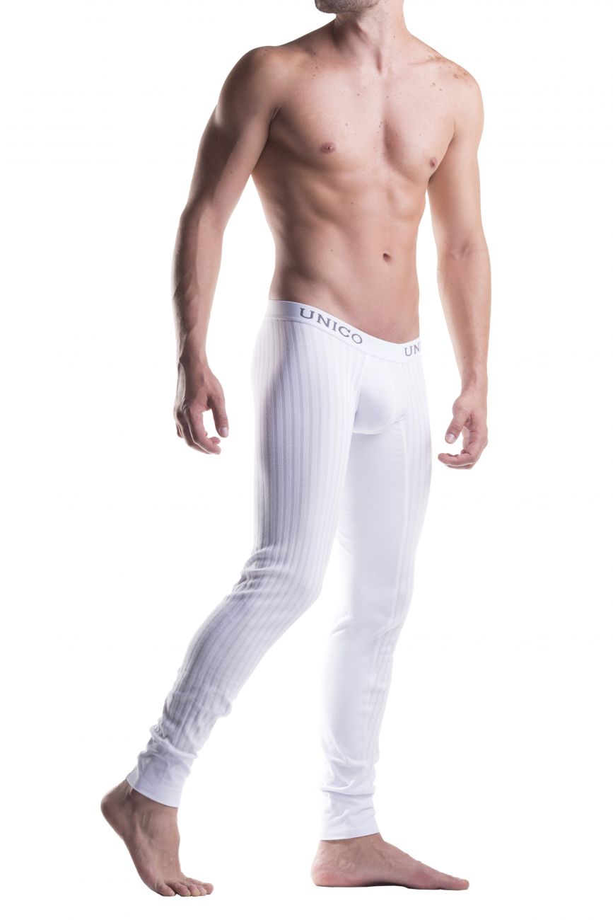 Unico 9610110100 Long Johns Cristalino White
