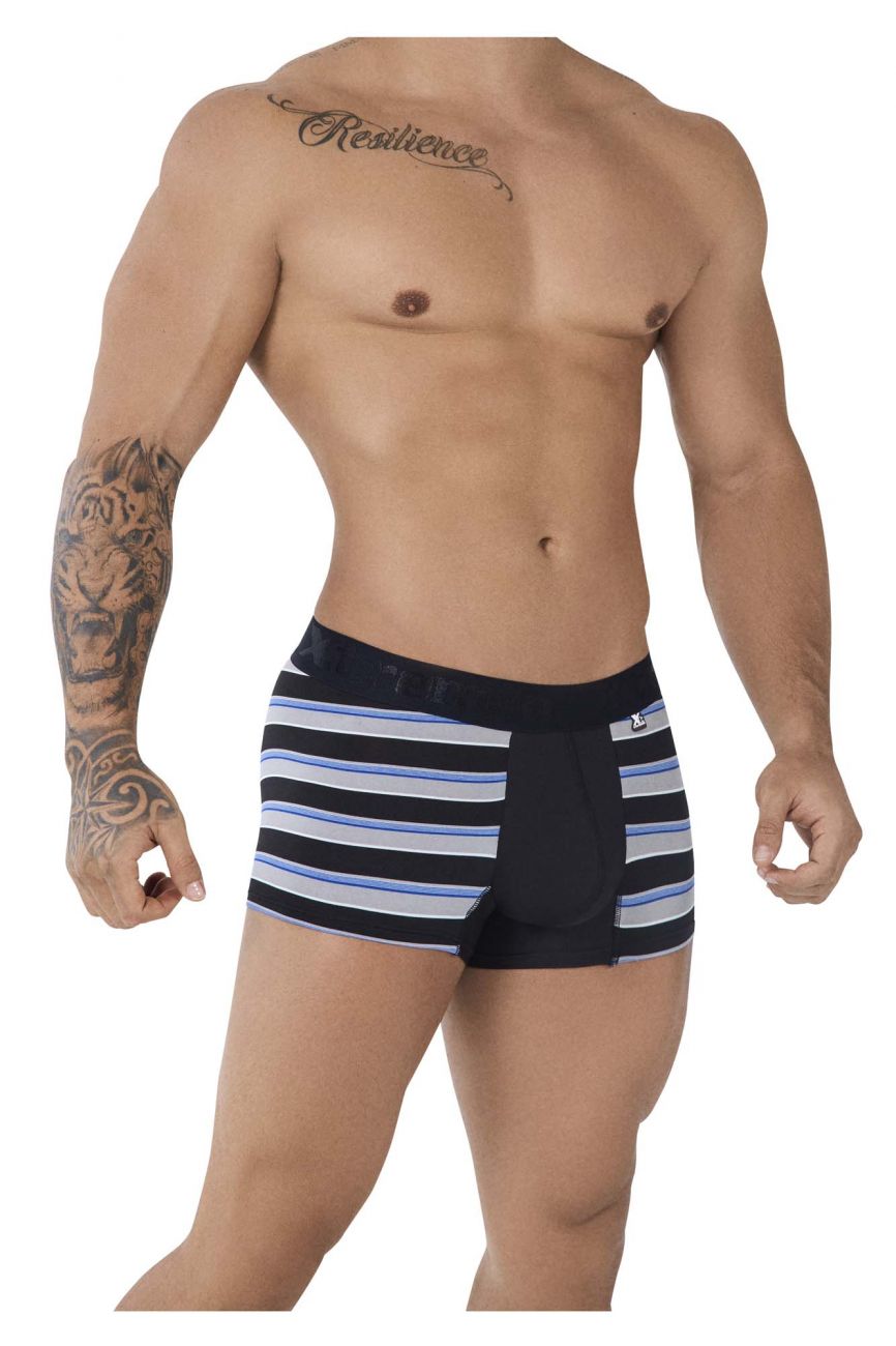 Xtremen 51475C Microfiber Athletic Trunks Black