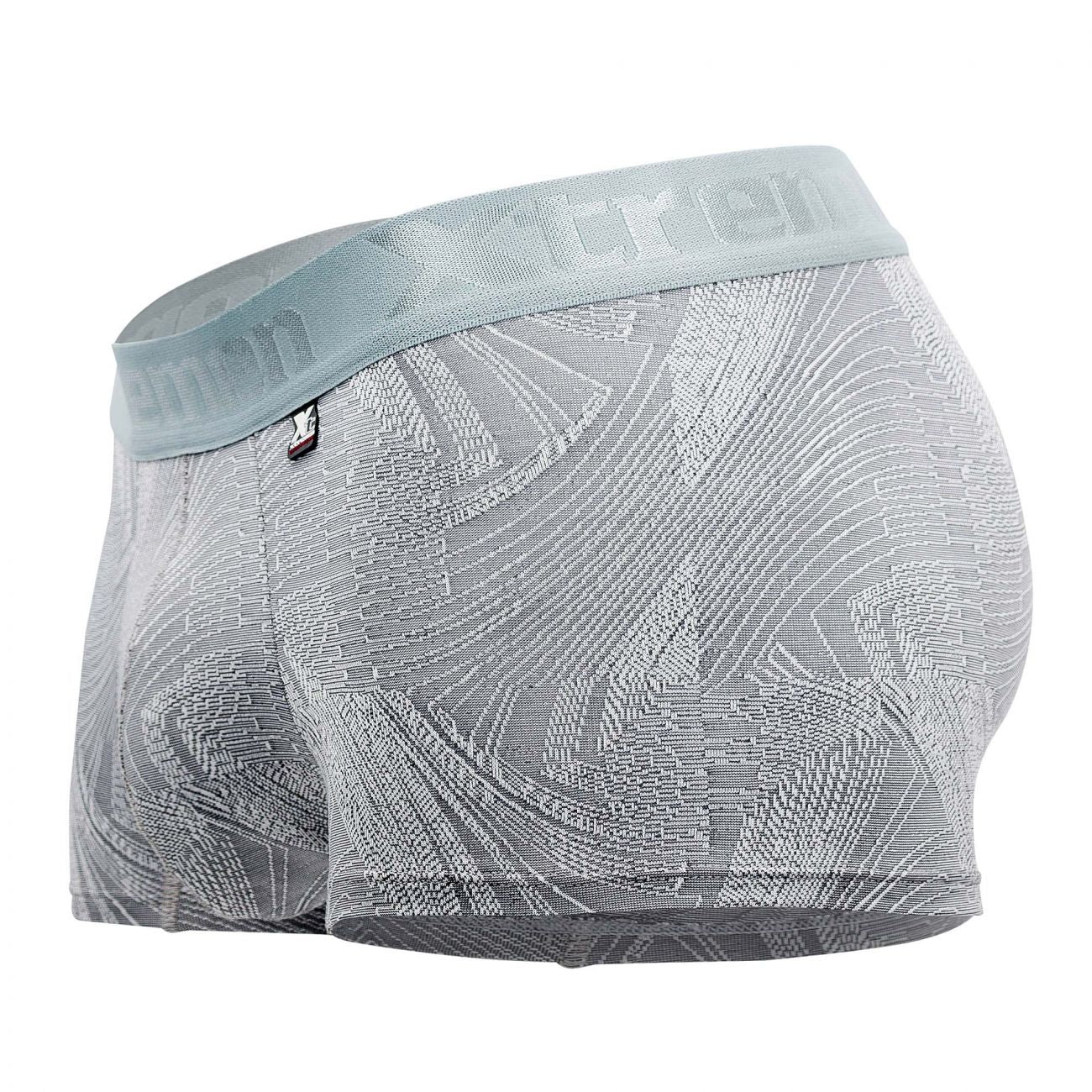 Xtremen 51477C Microfiber Jacquard Trunks Gray