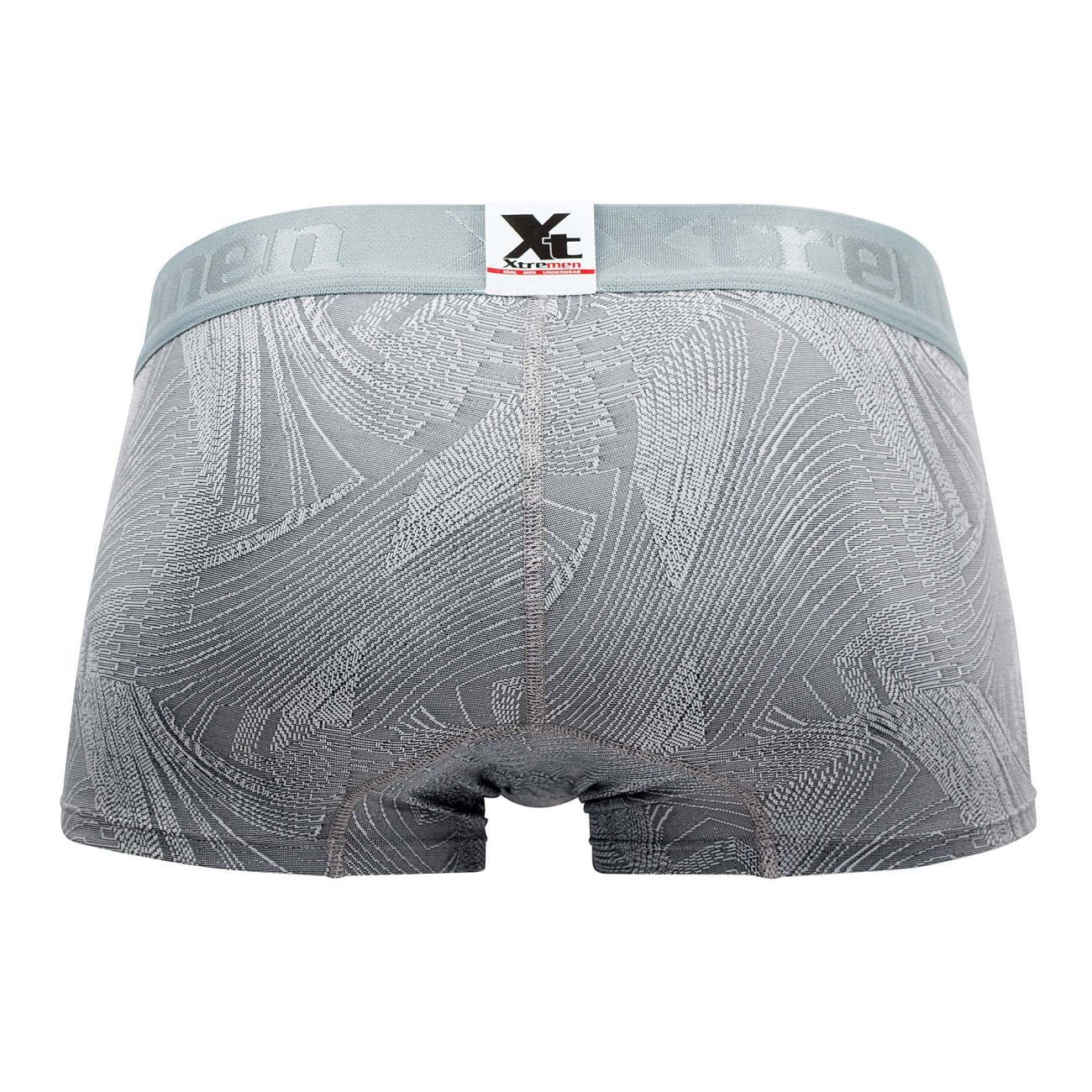 Xtremen 51477C Microfiber Jacquard Trunks Gray