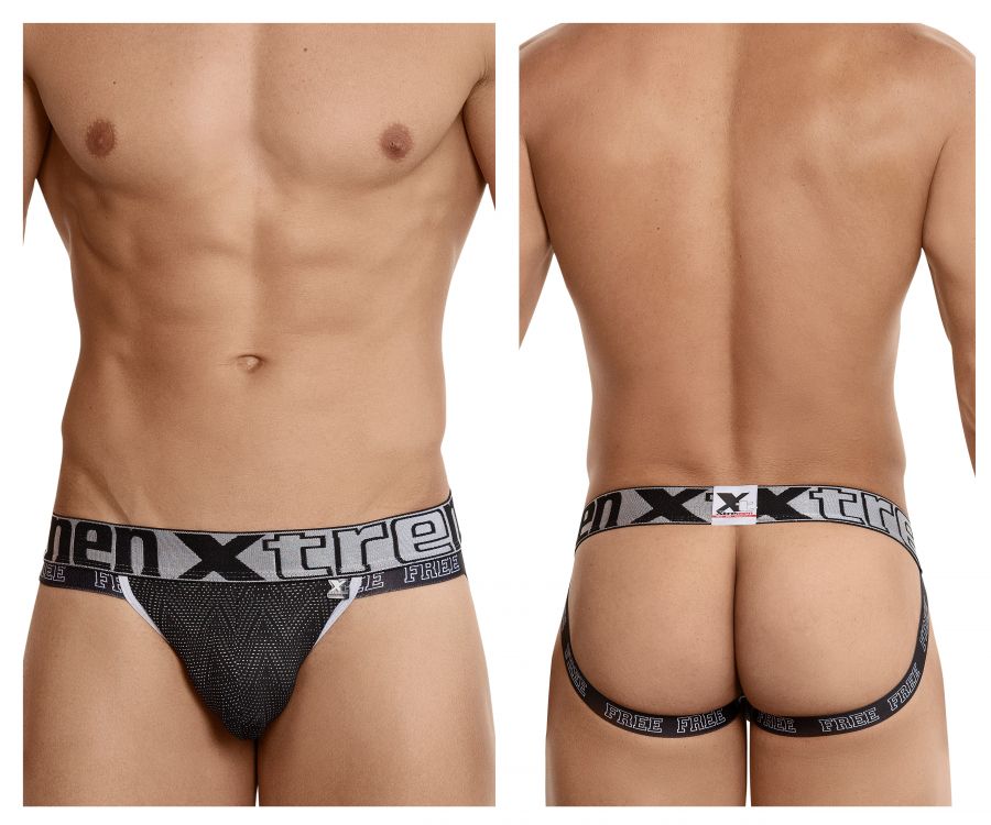 Xtremen 91048 Ethnic Jacquard Jockstrap