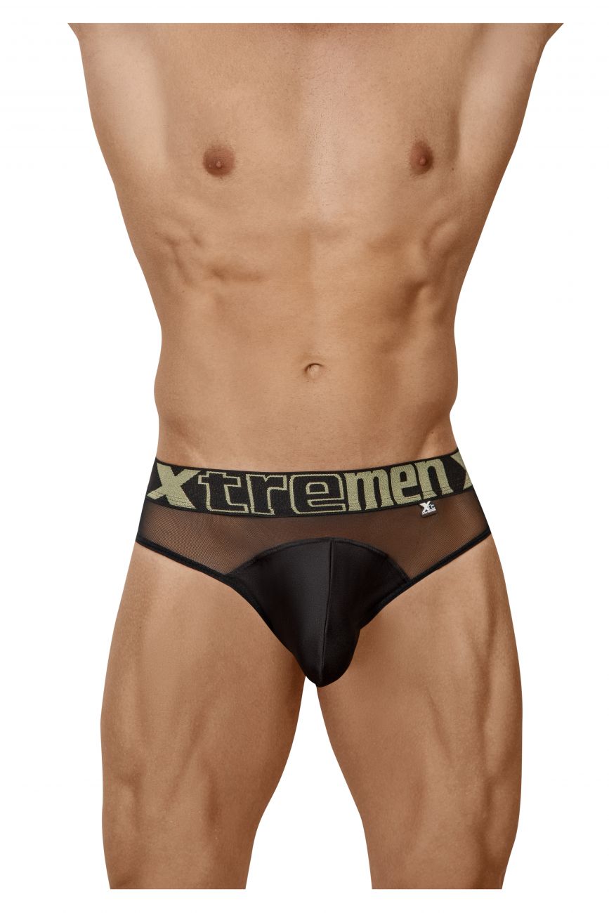 Xtremen 91059 Peekaboo Mesh Briefs