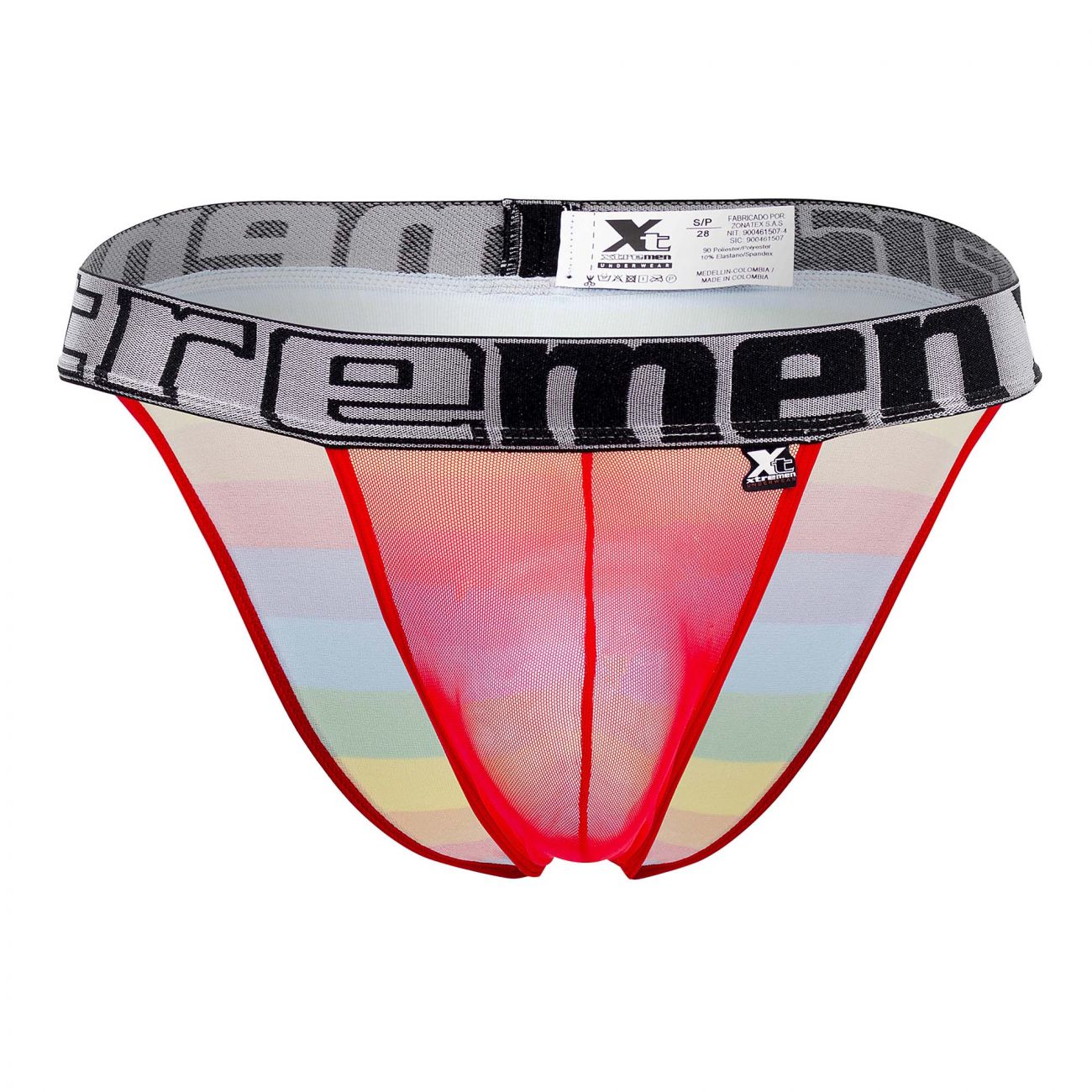Xtremen 91082 Microfiber Pride Bikini Red